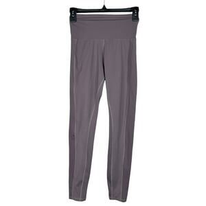 Alphalete Medium Meridian Leggings Activewear Mid-Rise Stretch Light Purple